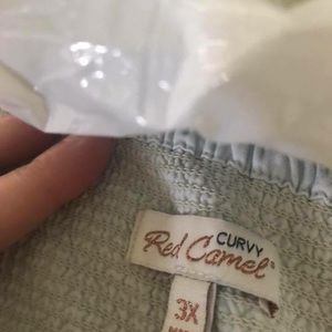 Red Camel chambray pants